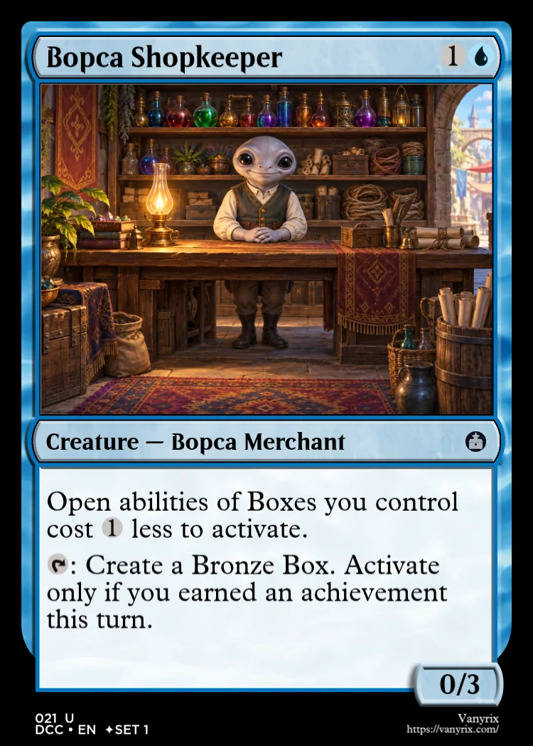 Bopca Shopkeeper