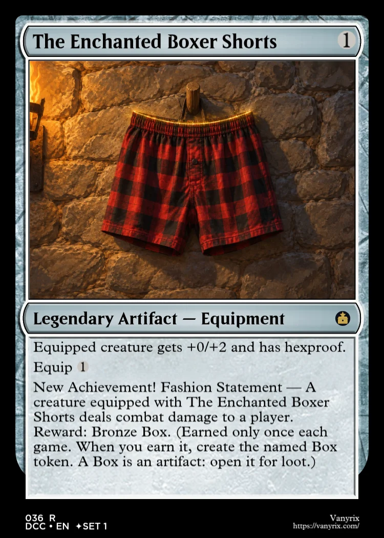 The Enchanted Boxer Shorts