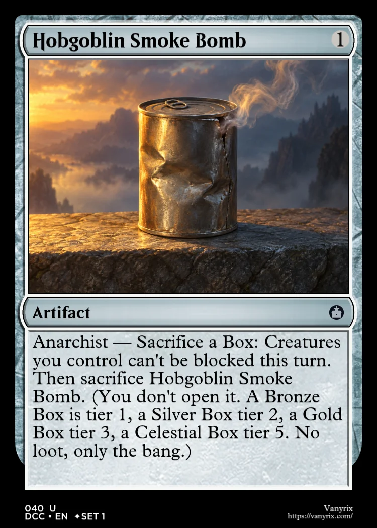 Hobgoblin Smoke Bomb