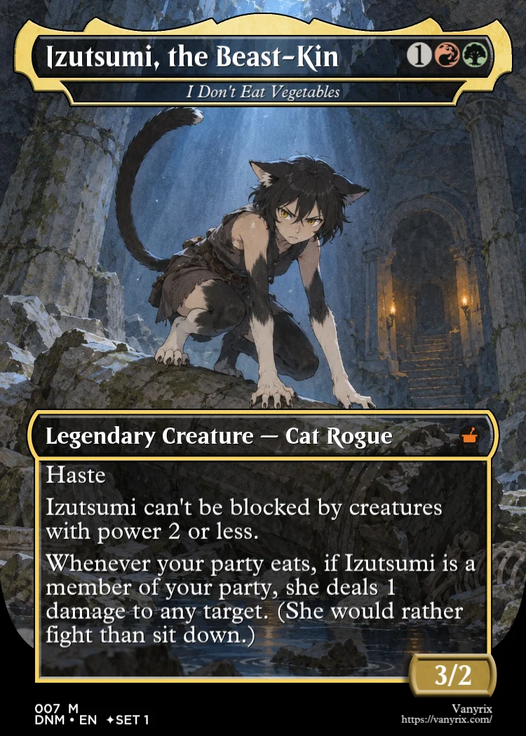Izutsumi, the Beast-Kin