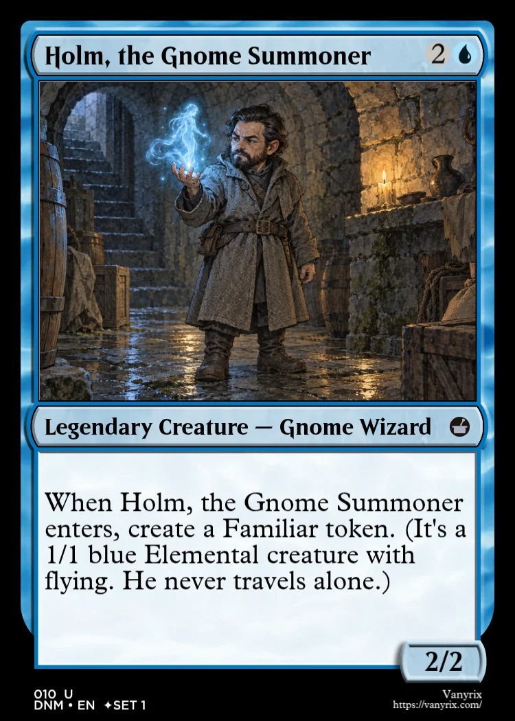 Holm, the Gnome Summoner
