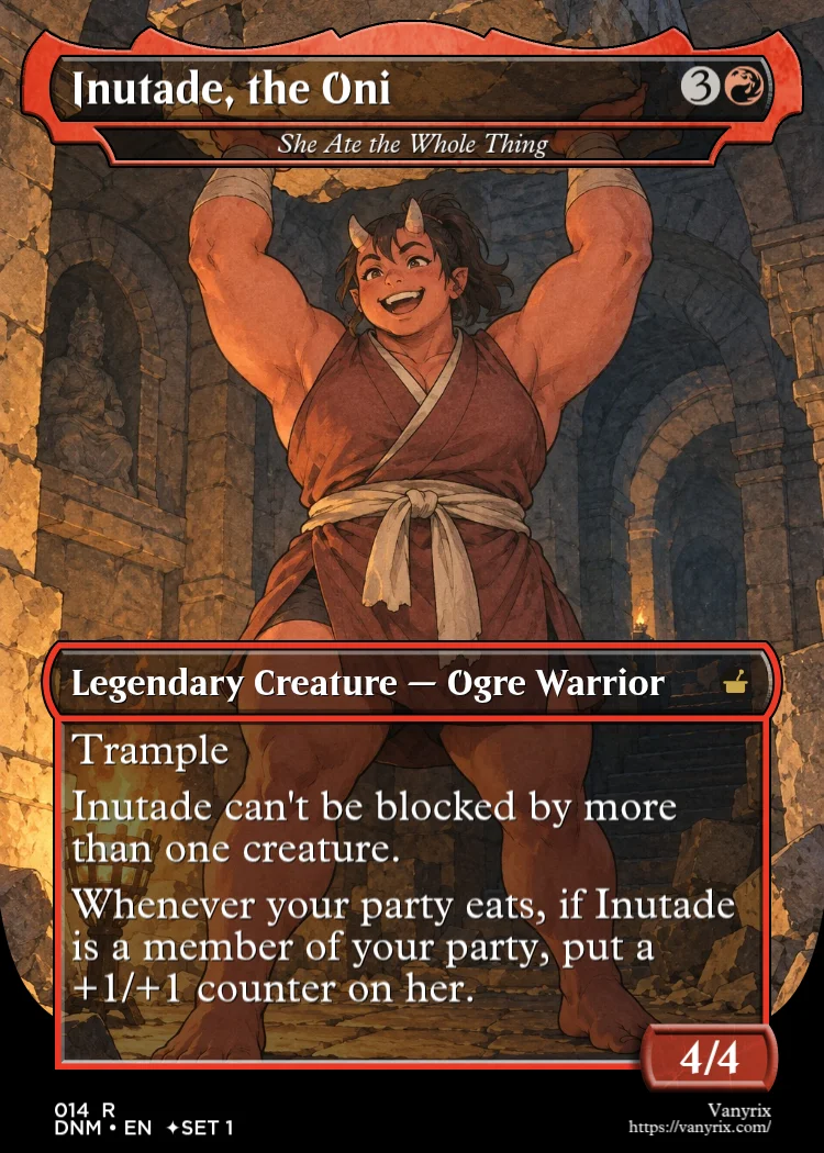 Inutade, the Oni