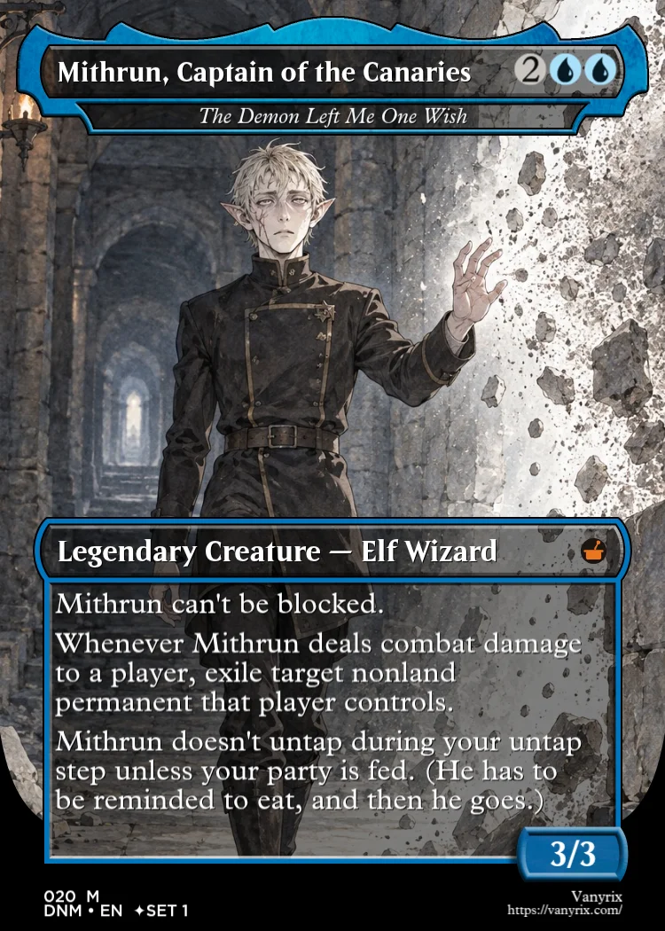 Mithrun, Captain of the Canaries