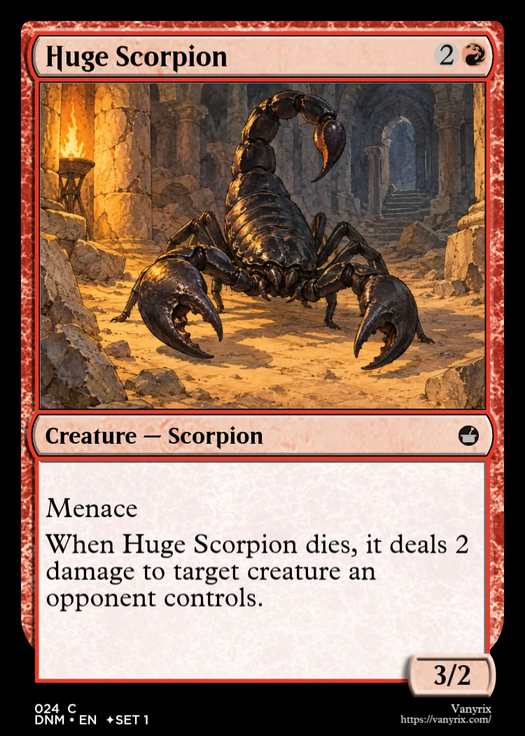 Huge Scorpion