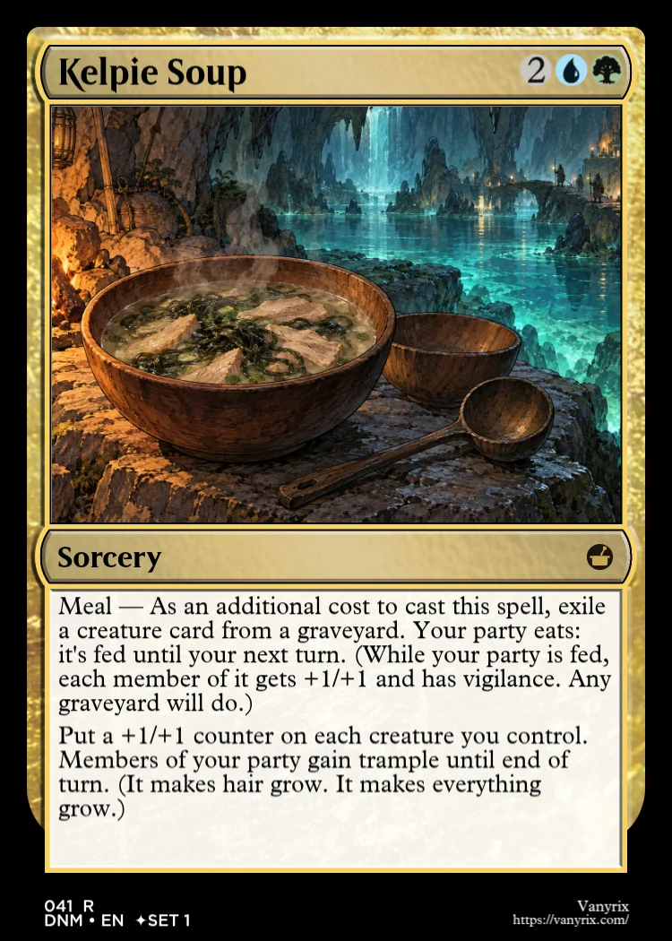 Kelpie Soup