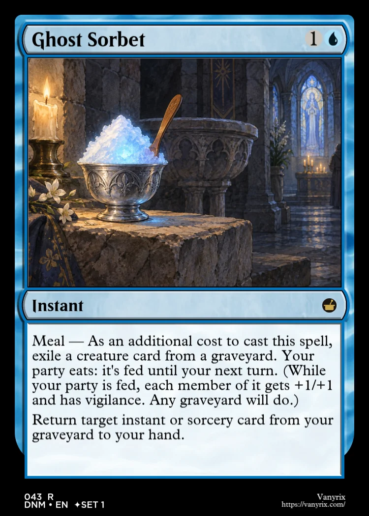 Ghost Sorbet