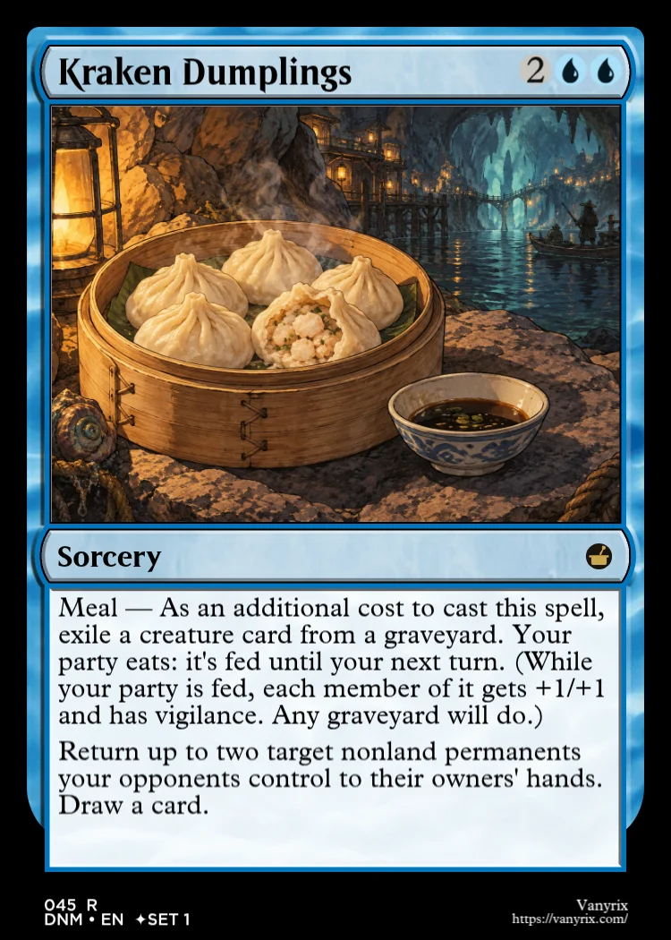 Kraken Dumplings