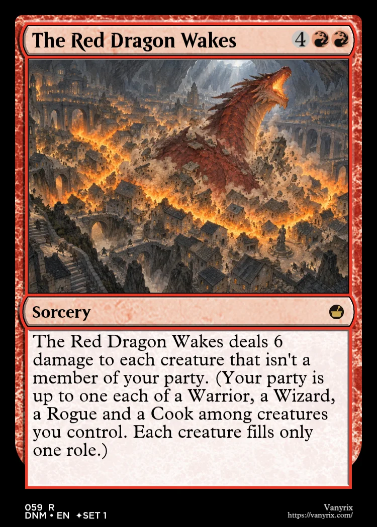 The Red Dragon Wakes