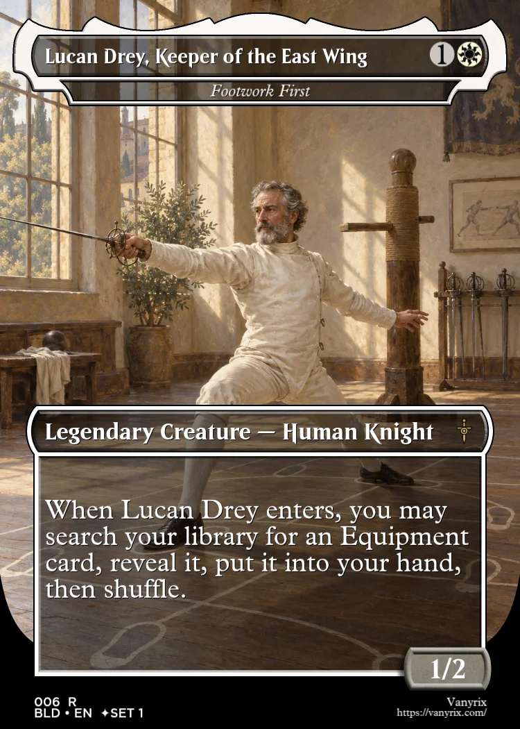 Lucan Drey, Keeper of the East Wing