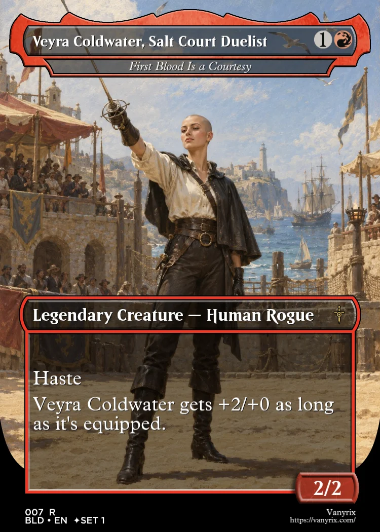 Veyra Coldwater, Salt Court Duelist