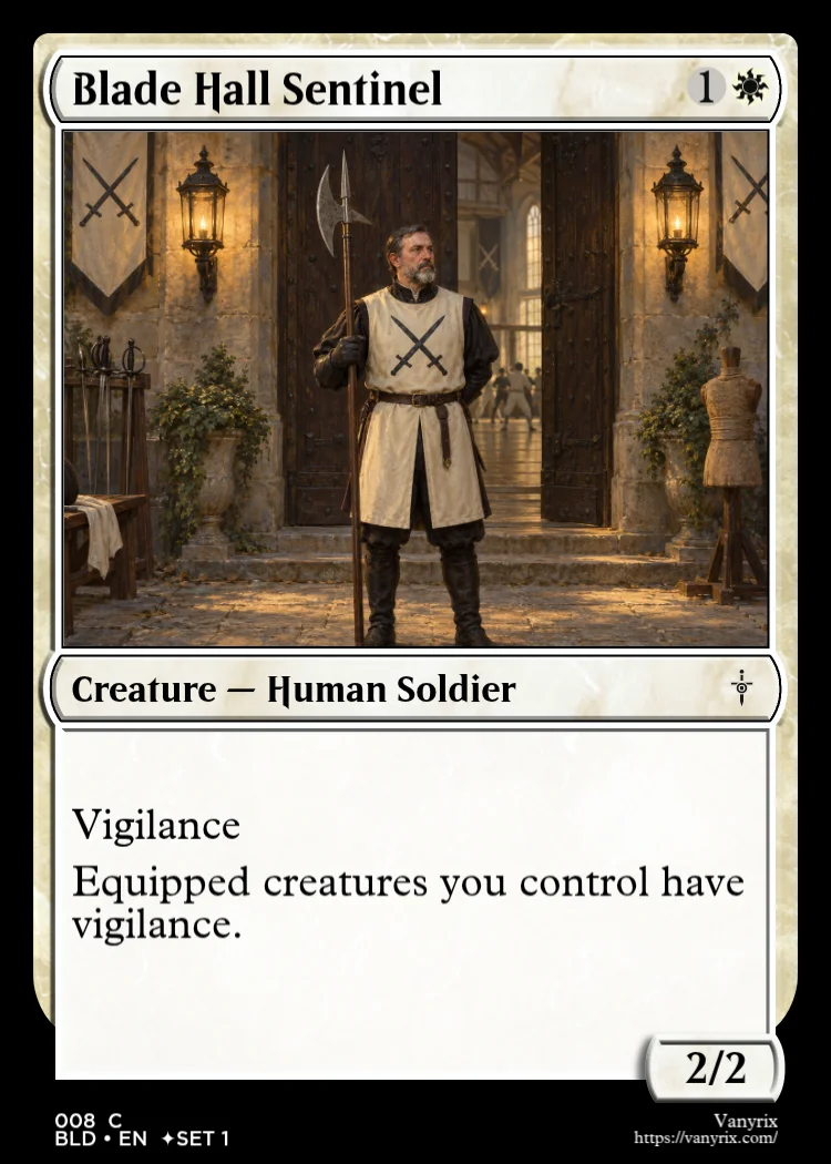 Blade Hall Sentinel