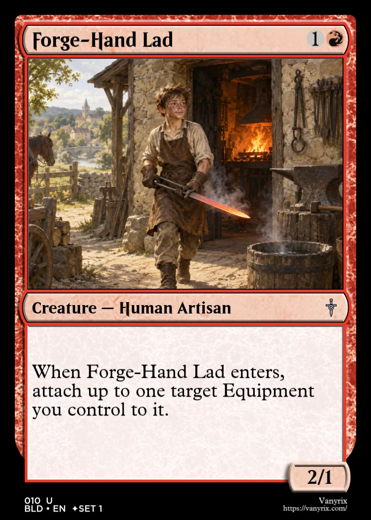 Forge-Hand Lad