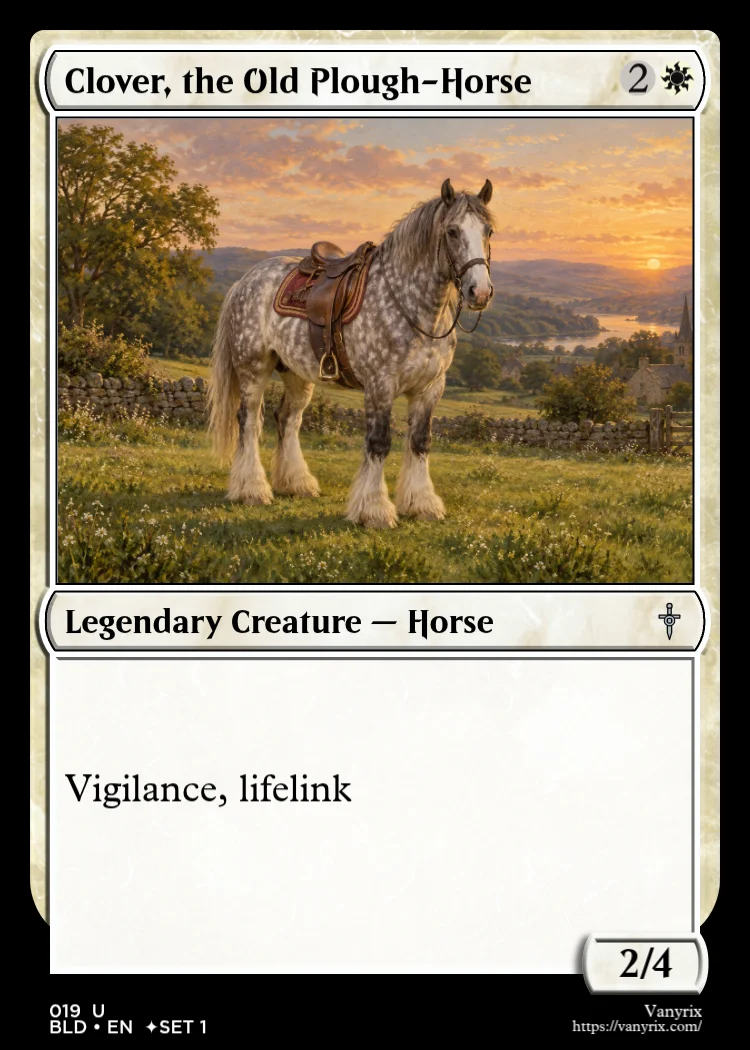 Clover, the Old Plough-Horse