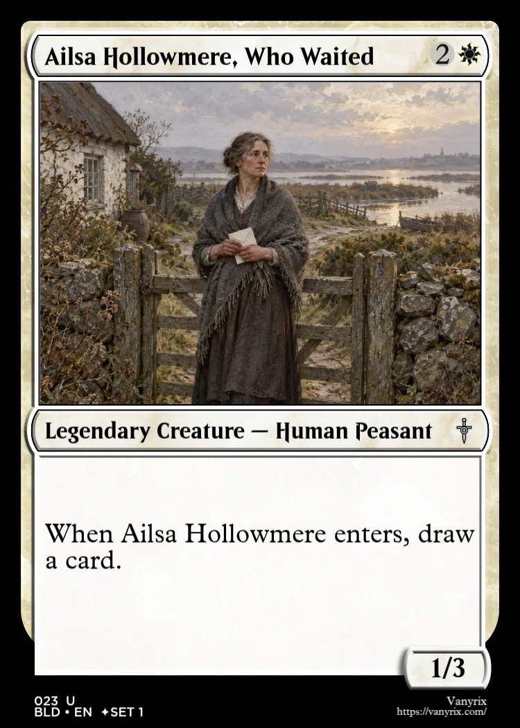 Ailsa Hollowmere, Who Waited