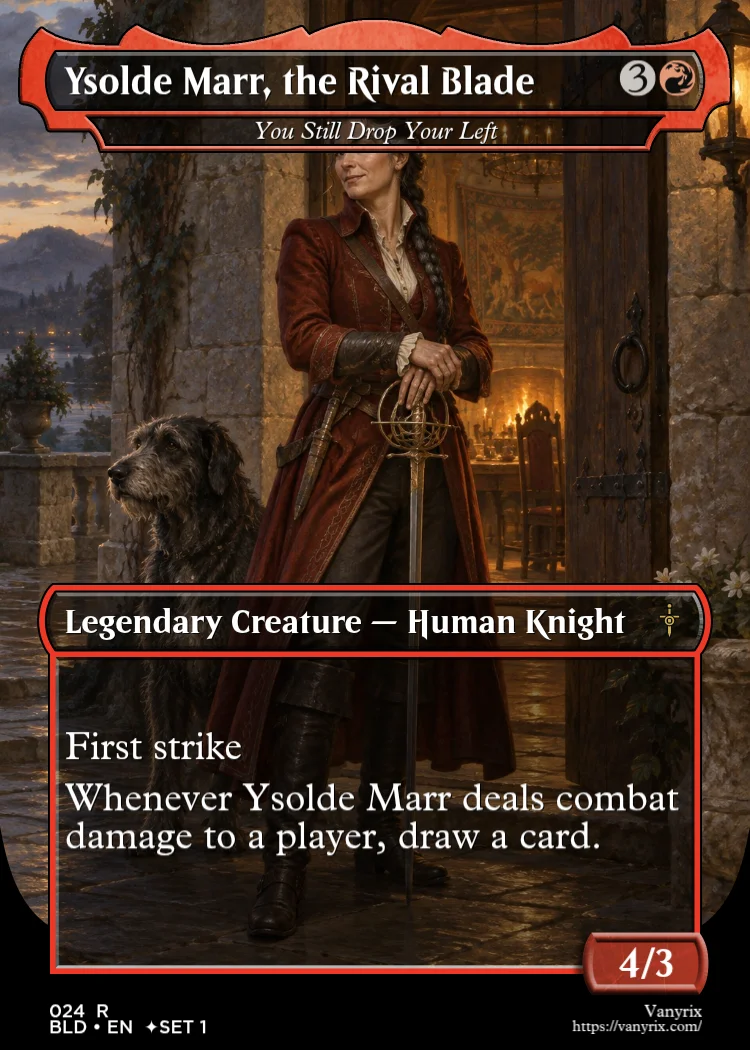 Ysolde Marr, the Rival Blade