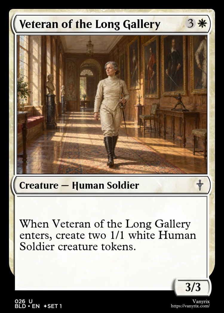 Veteran of the Long Gallery