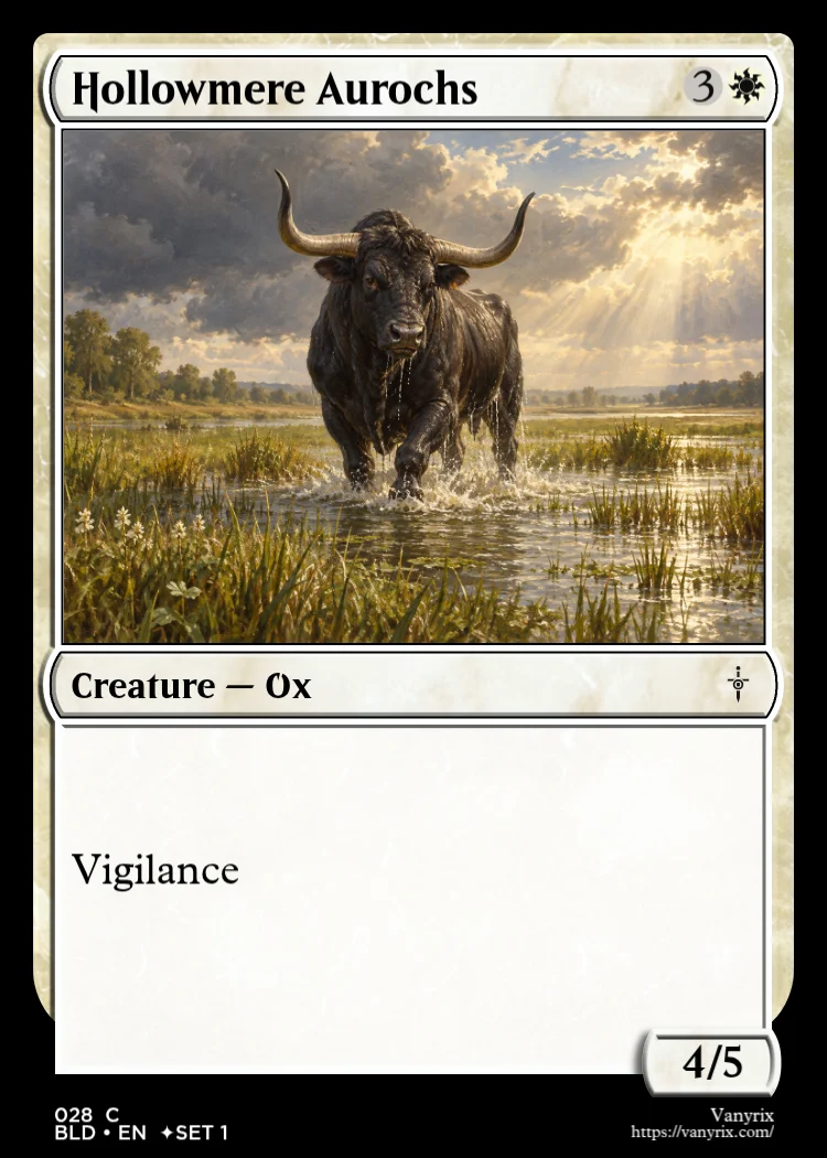 Hollowmere Aurochs
