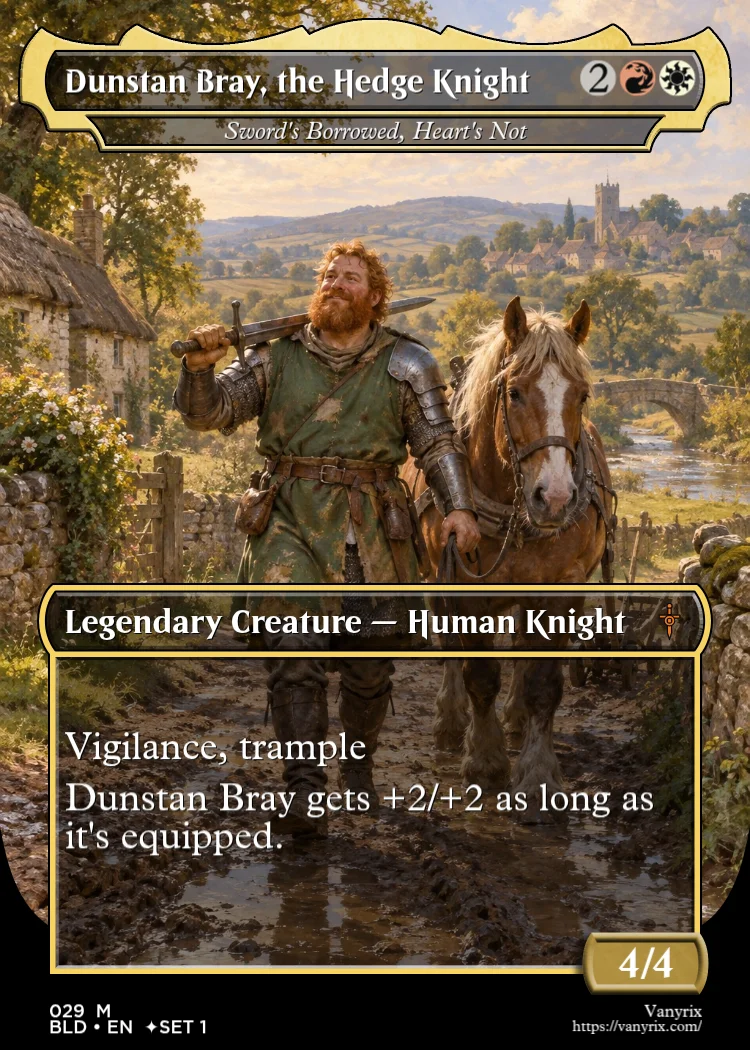 Dunstan Bray, the Hedge Knight