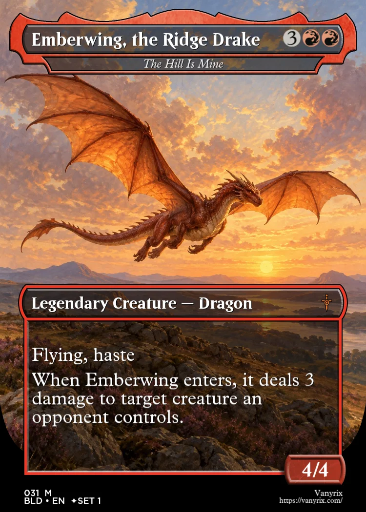 Emberwing, the Ridge Drake