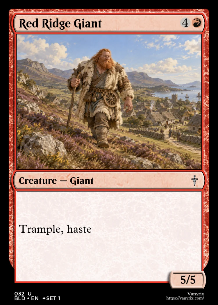 Red Ridge Giant
