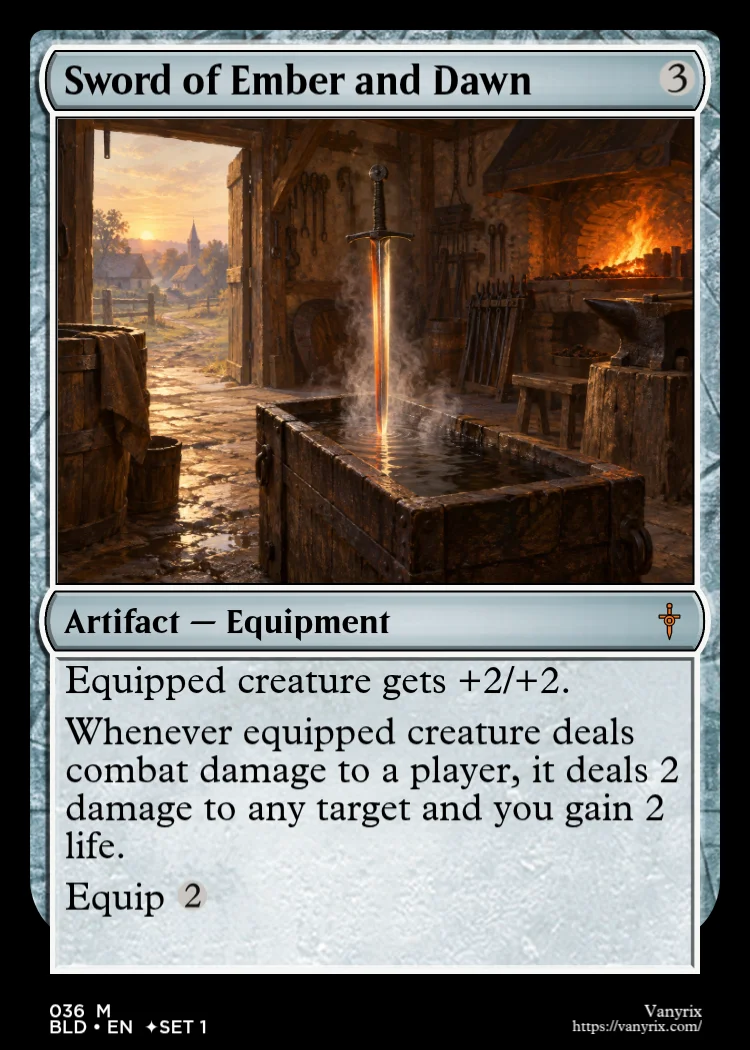 Sword of Ember and Dawn
