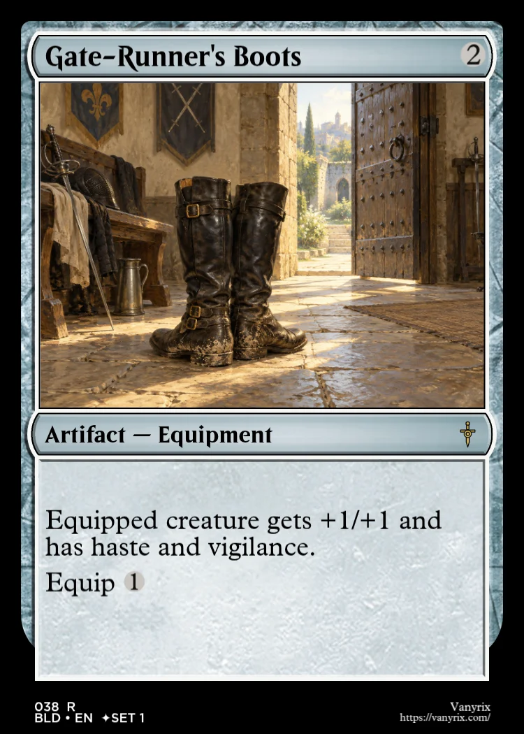 Gate-Runner's Boots