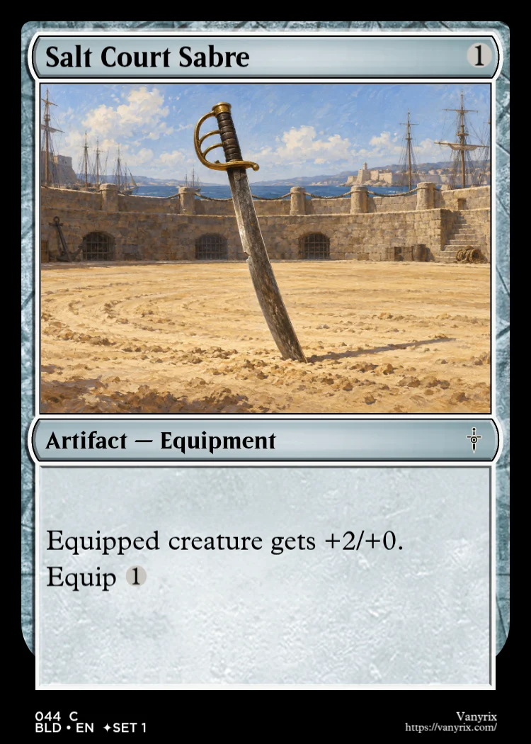 Salt Court Sabre