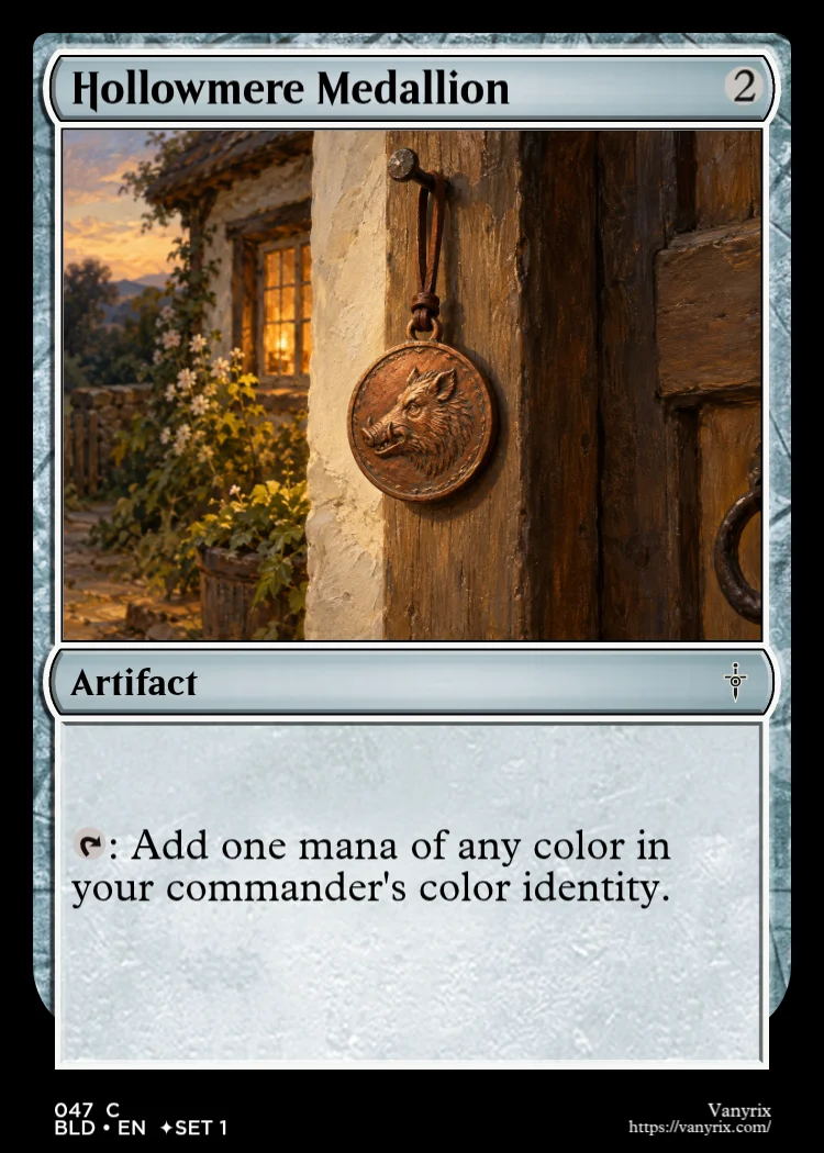 Hollowmere Medallion