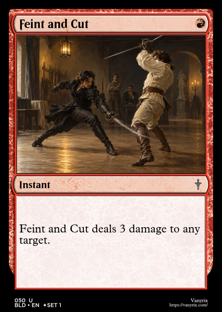 Feint and Cut