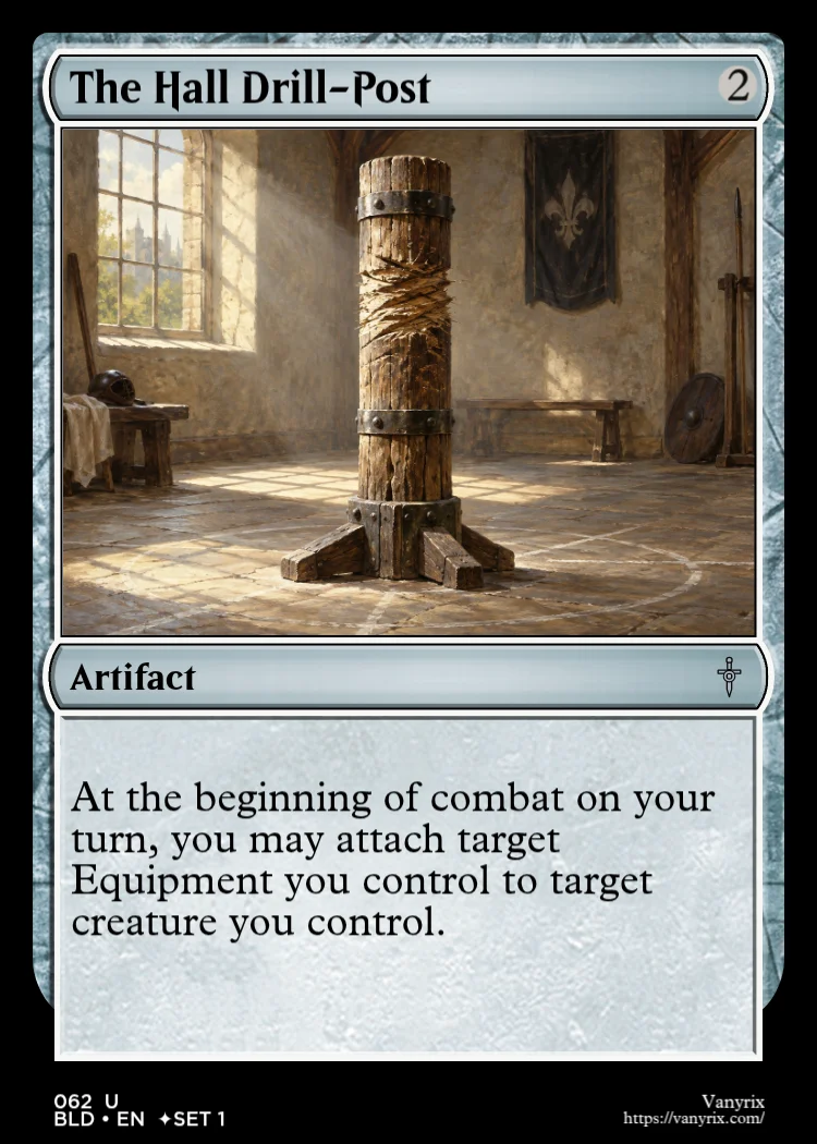 The Hall Drill-Post
