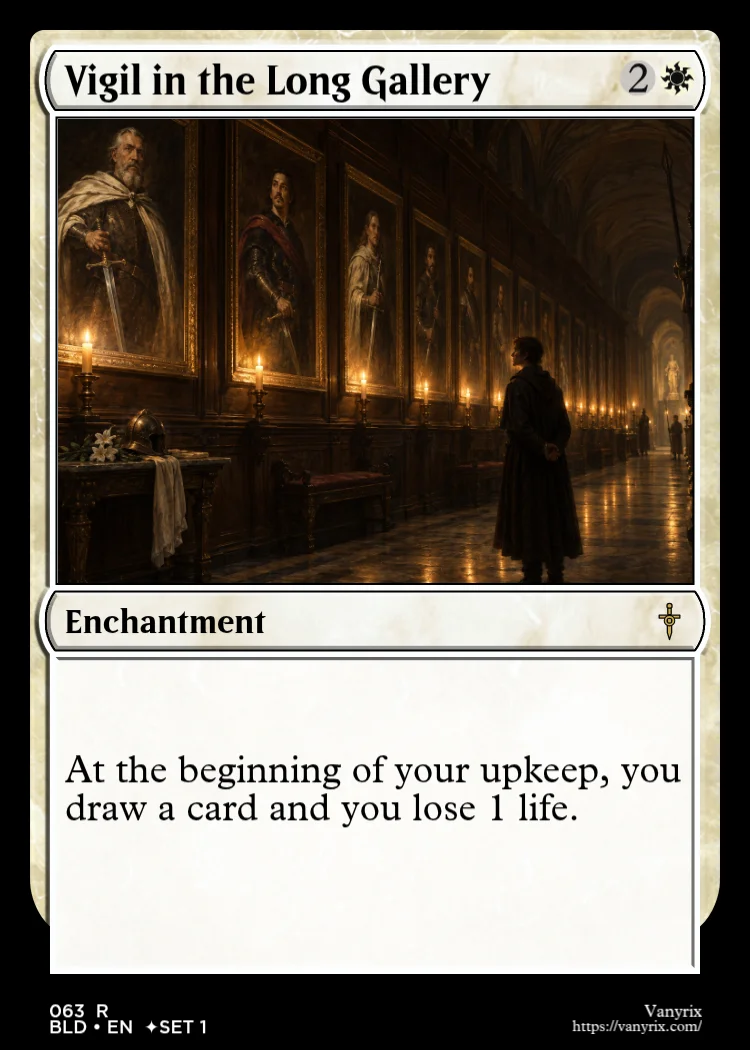 Vigil in the Long Gallery