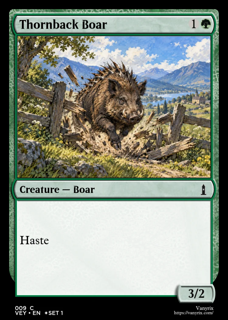 Thornback Boar