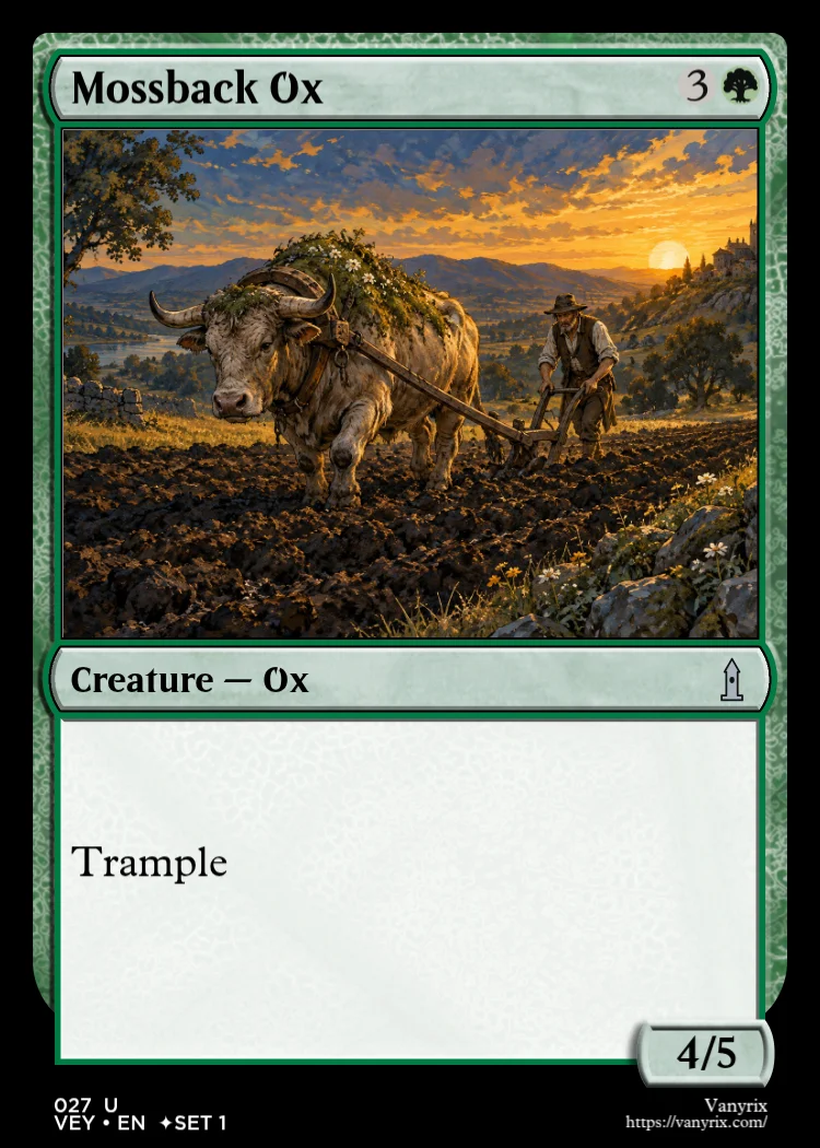 Mossback Ox