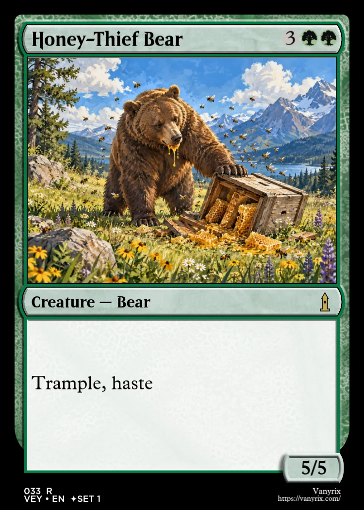 Honey-Thief Bear