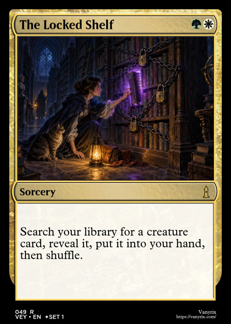 The Locked Shelf