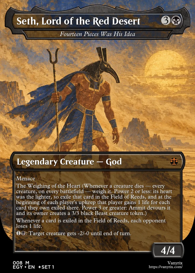 Seth, Lord of the Red Desert