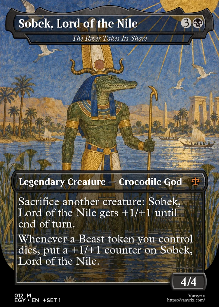 Sobek, Lord of the Nile