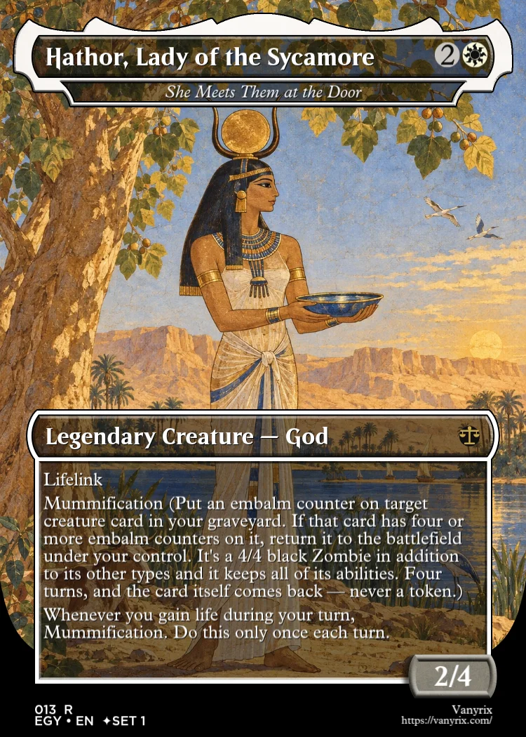 Hathor, Lady of the Sycamore