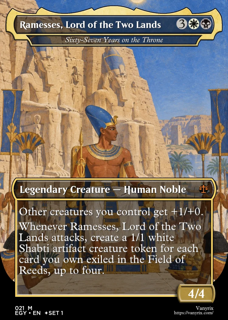 Ramesses, Lord of the Two Lands