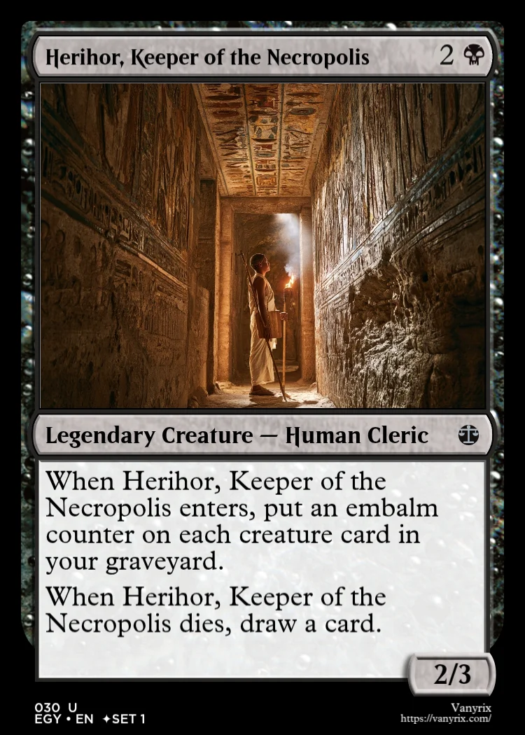 Herihor, Keeper of the Necropolis