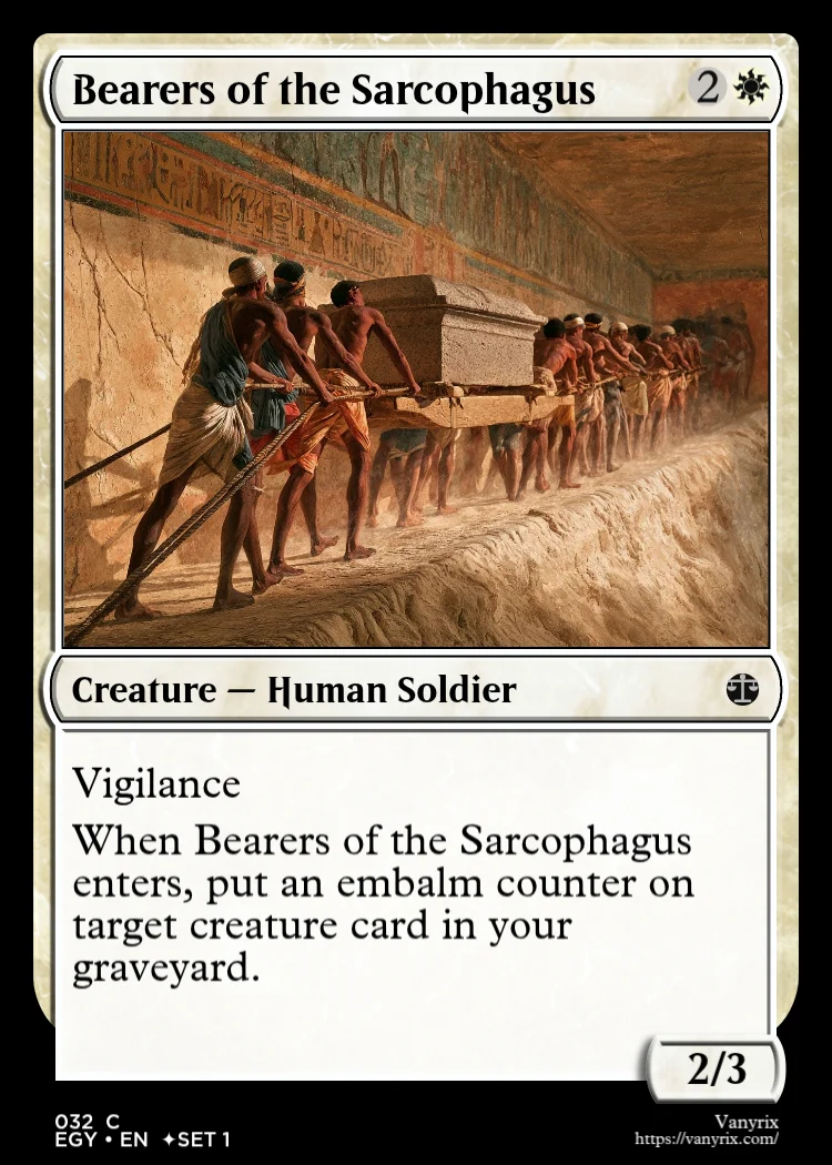 Bearers of the Sarcophagus