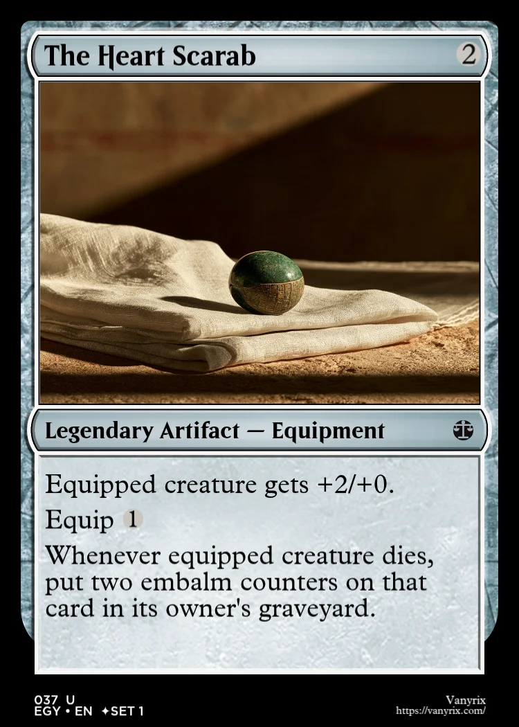 The Heart Scarab