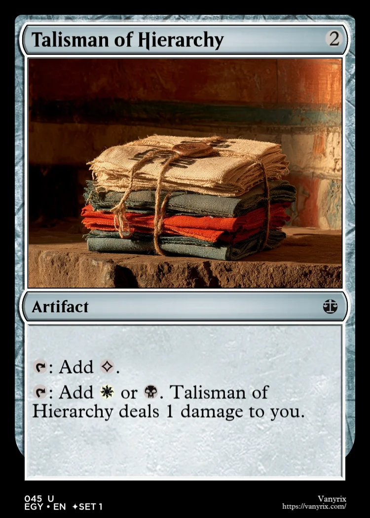 Talisman of Hierarchy
