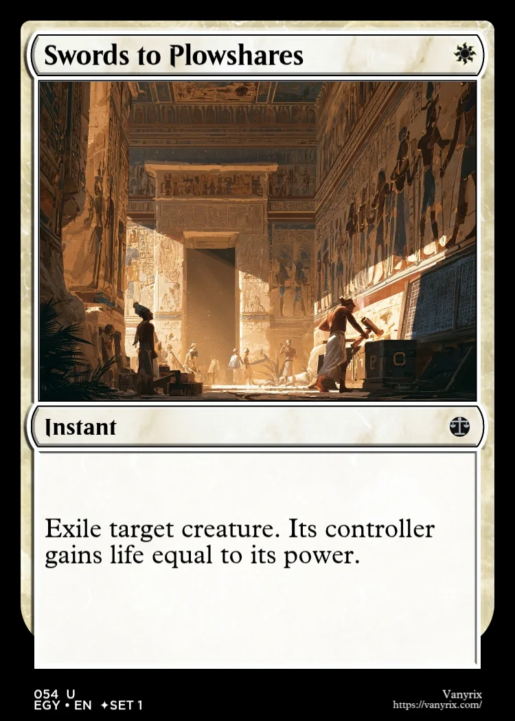 Swords to Plowshares