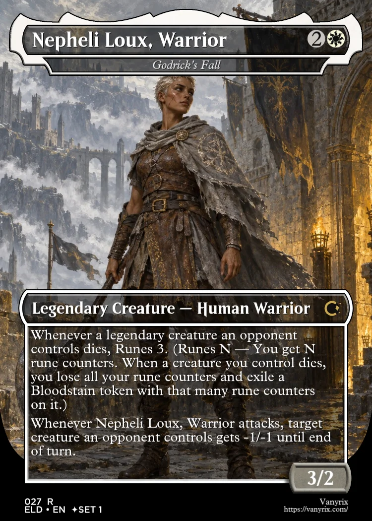 Nepheli Loux, Warrior