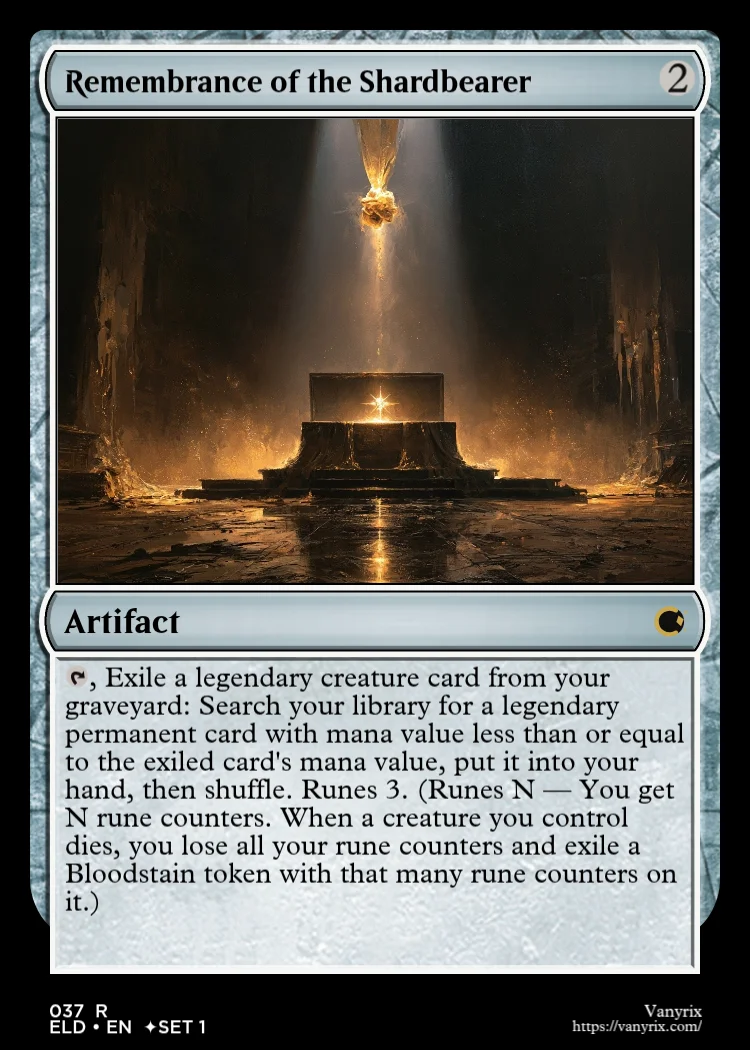 Remembrance of the Shardbearer
