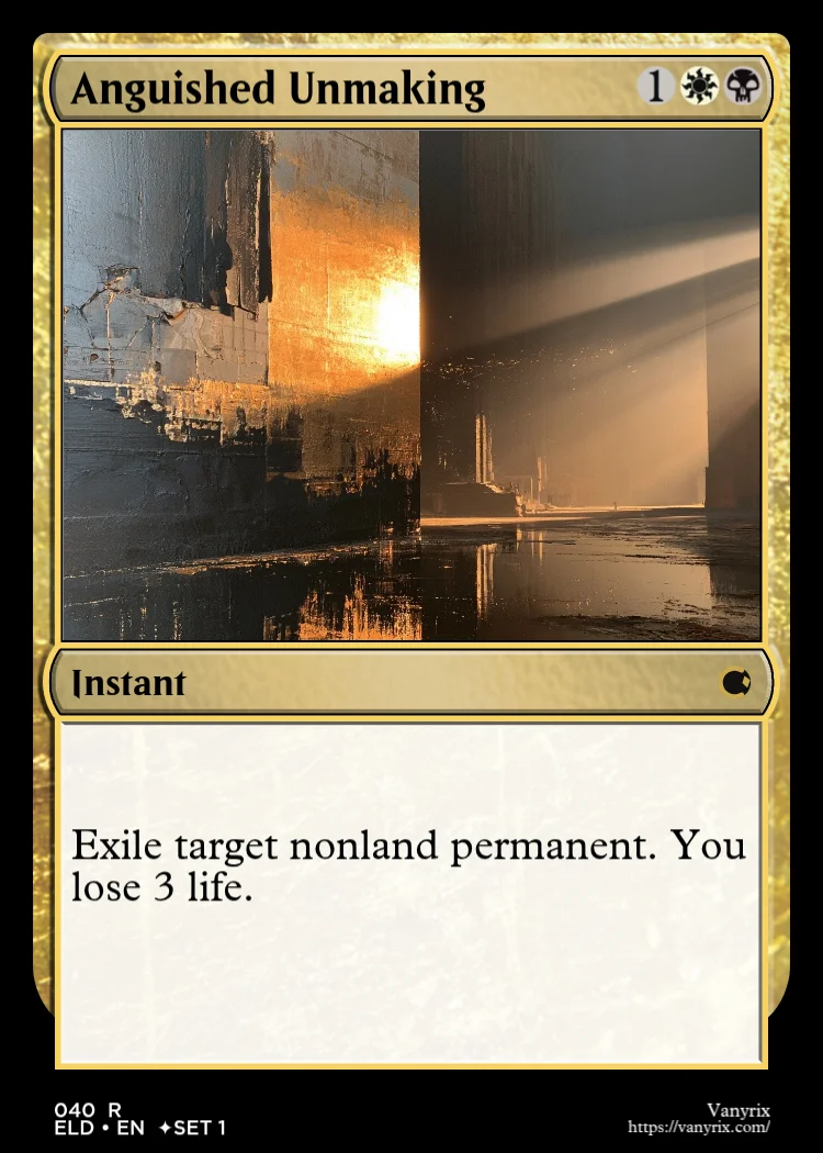 Anguished Unmaking