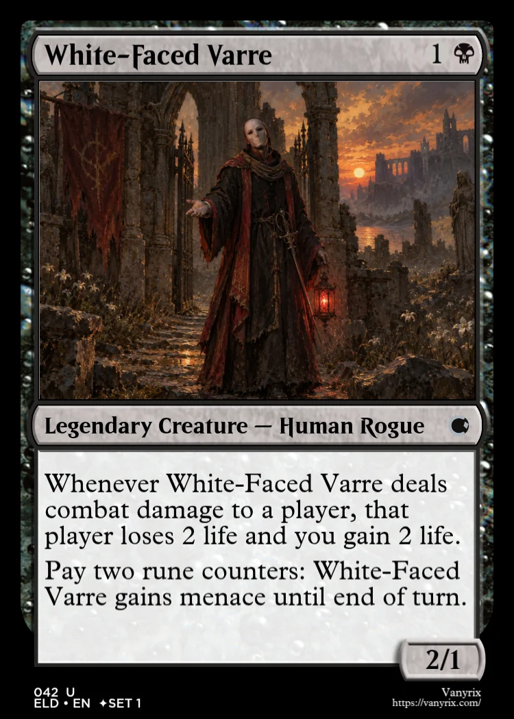 White-Faced Varre