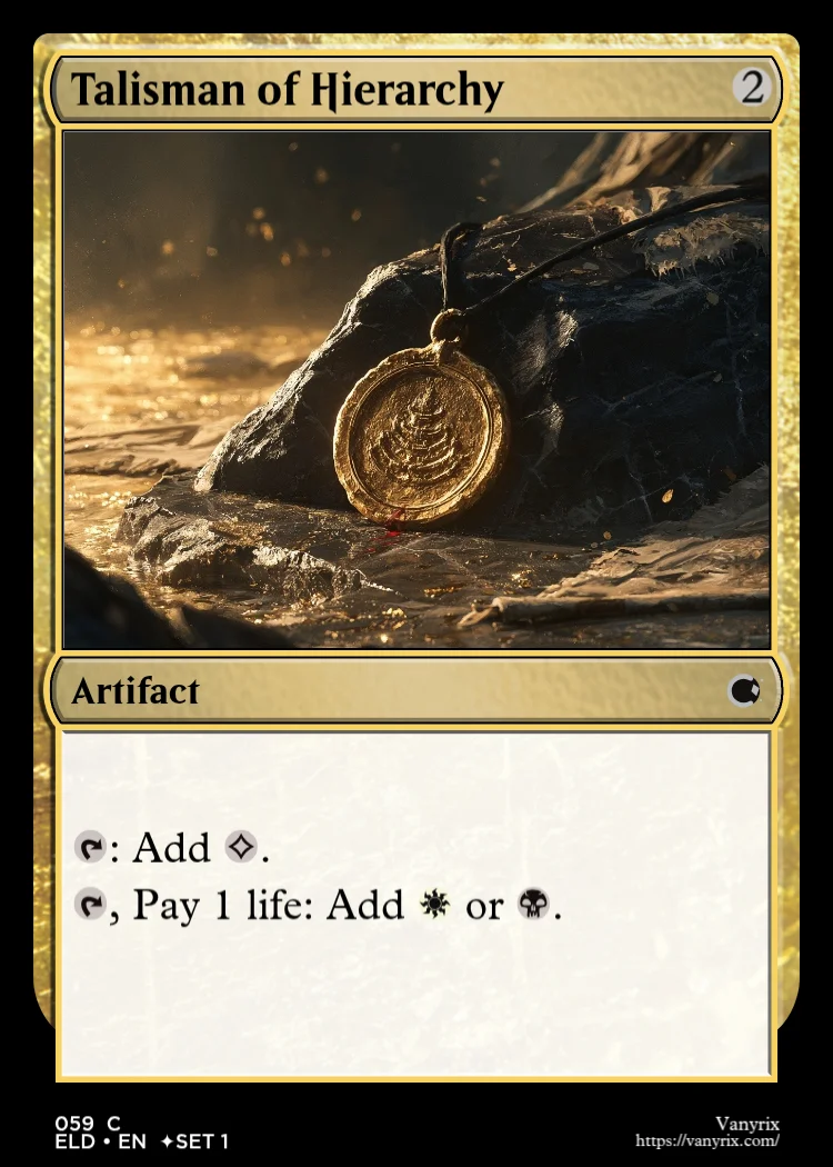 Talisman of Hierarchy
