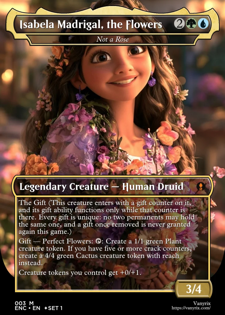 Isabela Madrigal, the Flowers